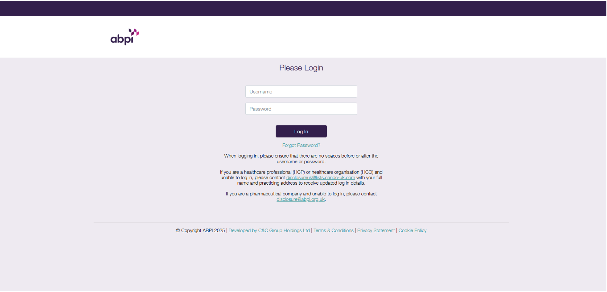 HCP HCO Login V2