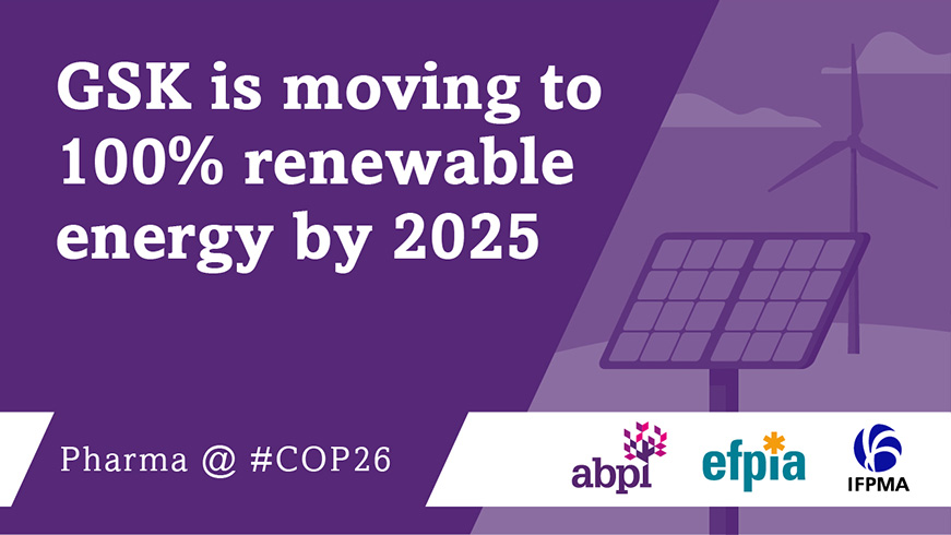 COP26 Purple GSK Renewables
