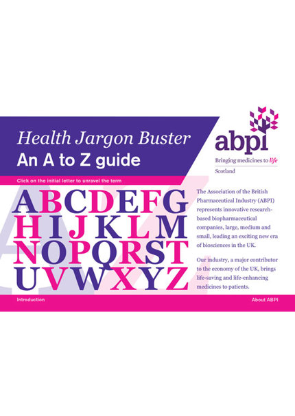 ABPI Scotland Jargon Buster 2021