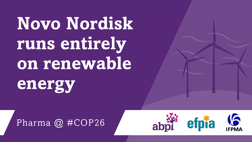 COP26 Purple Novo Nordisk