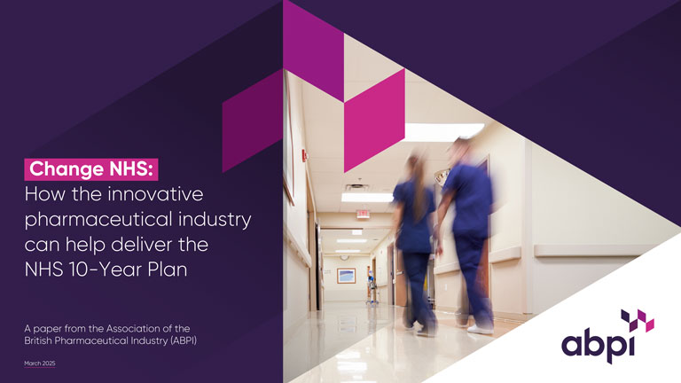 Change NHS: How the innovative pharmaceutical industry can help deliver the NHS 10-Year Plan