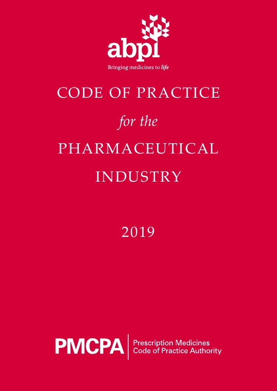 Code of Practice for the Pharmaceutical Industry 2019