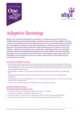 One stop shop: Adaptive Licensing